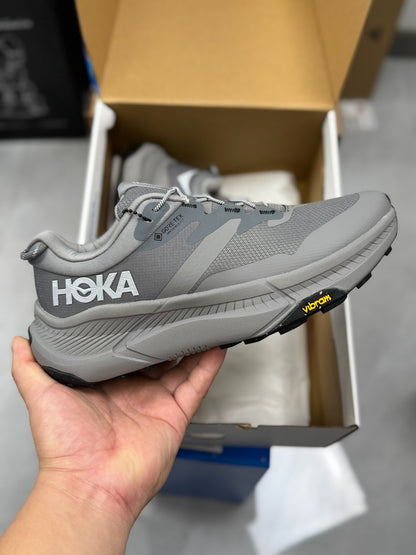Hoka Transport GTX Cement gray-green